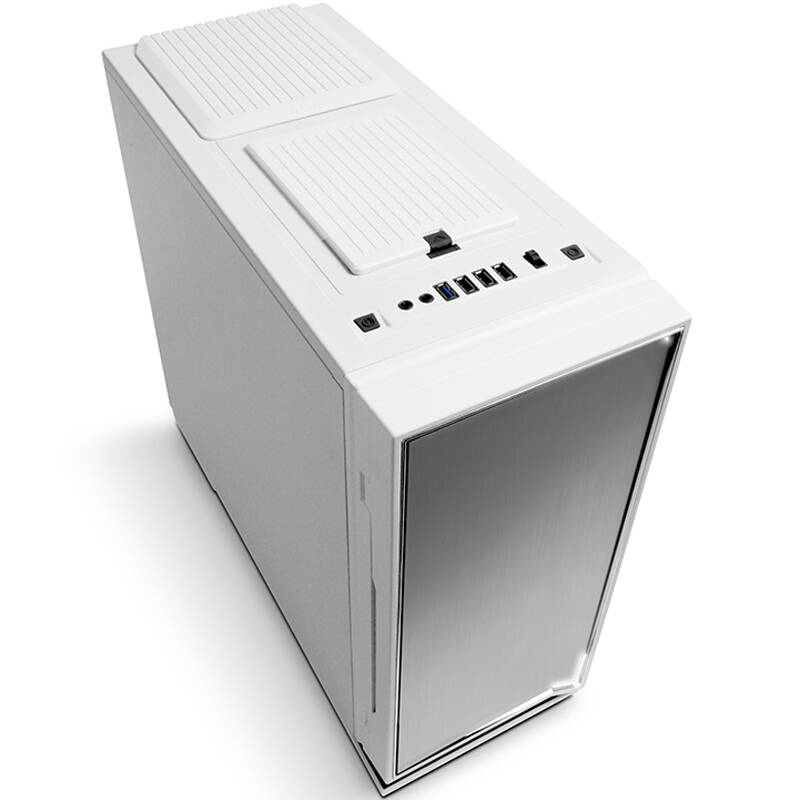 恩杰(nzxt)h2 静音防尘游戏机箱 白色(原生usb3.