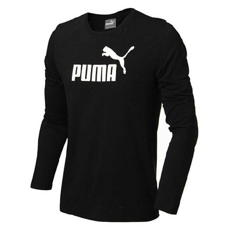 彪马puma男装2015秋新款长袖t恤新款运动服休闲logo款