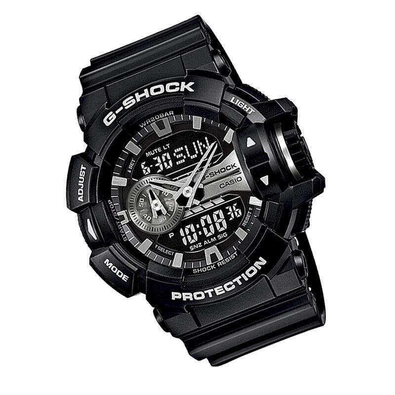 卡西欧(casio)手表 g-shock 3d立体操作旋转表冠大表盘运动防水双显男