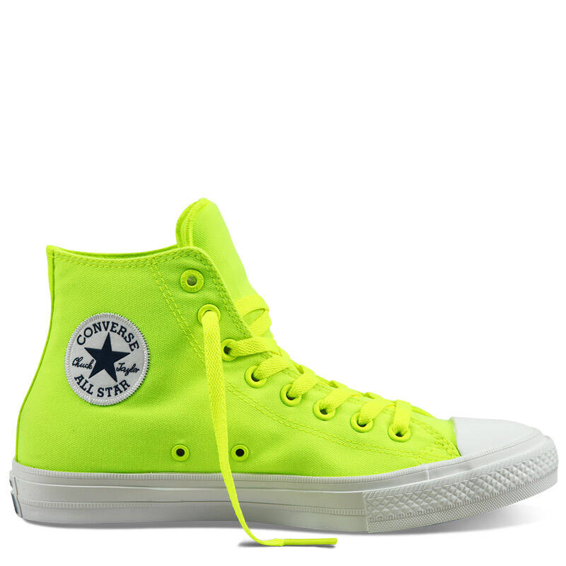 【chuck ii】converse匡威官方chuck taylor ll 151118c 荧光绿/白色