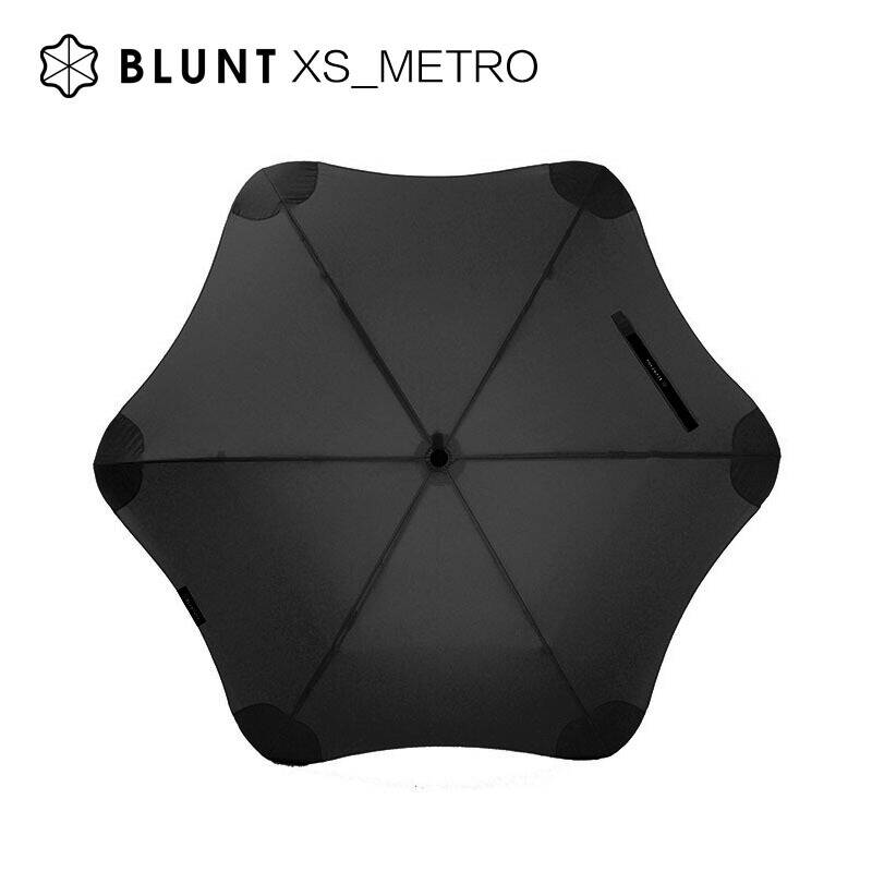 新西兰blunt保兰特自动晴雨两折伞 轻便强防风创意二折叠伞 黑色