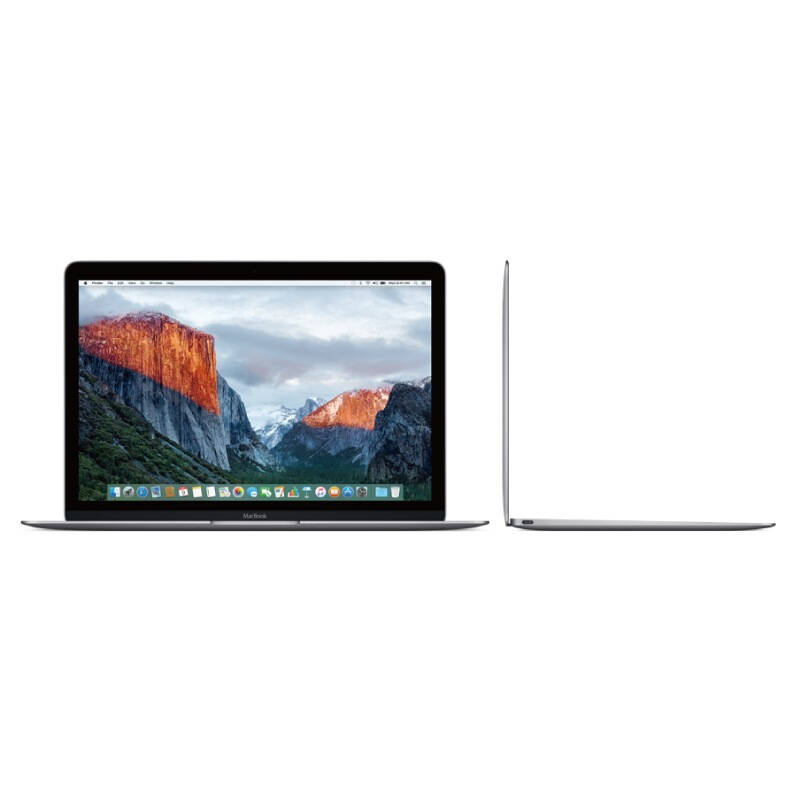 apple macbook 12英寸笔记本电脑 深空灰色 256gb闪存