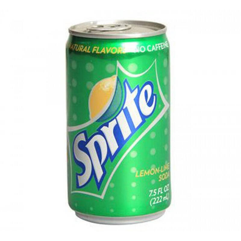 美国进口 雪碧汽水迷你版 sprite mini 7.5oz 222ml*12罐(整箱装)