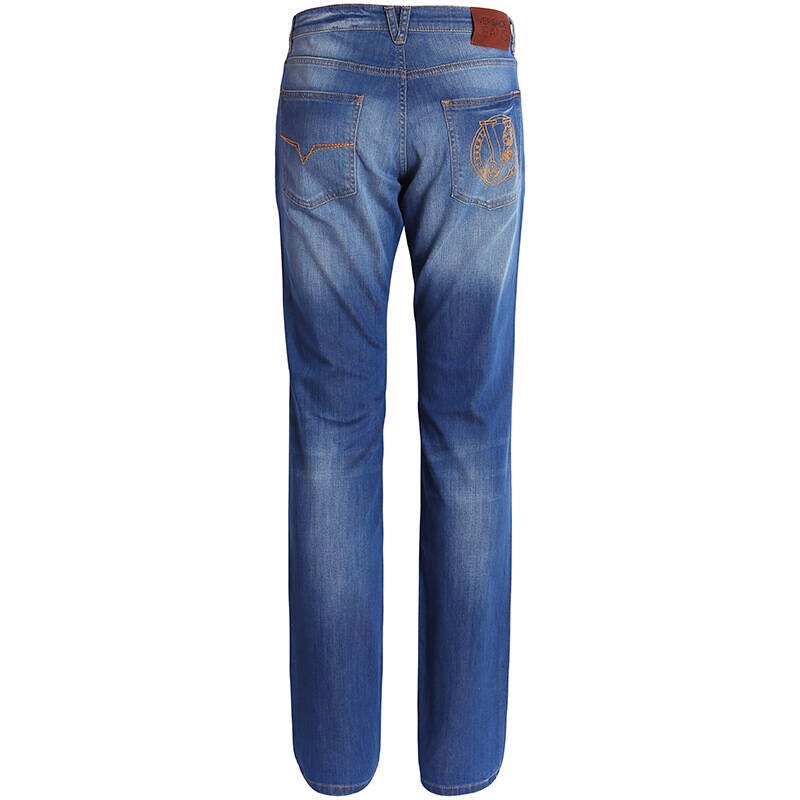 versace jeans,versace 海报 versace jeans 范思哲 男士蓝色直筒牛仔裤 a2gma0q1