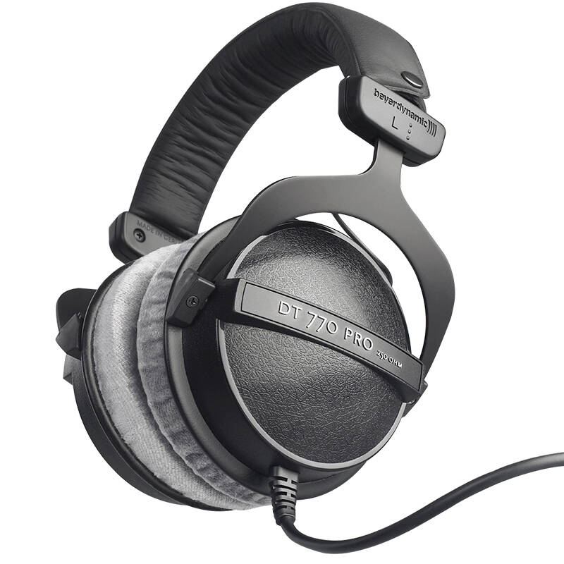 拜亚动力 (beyerdynamic) dt770 pro 头戴式专业录音监听耳机 250欧版