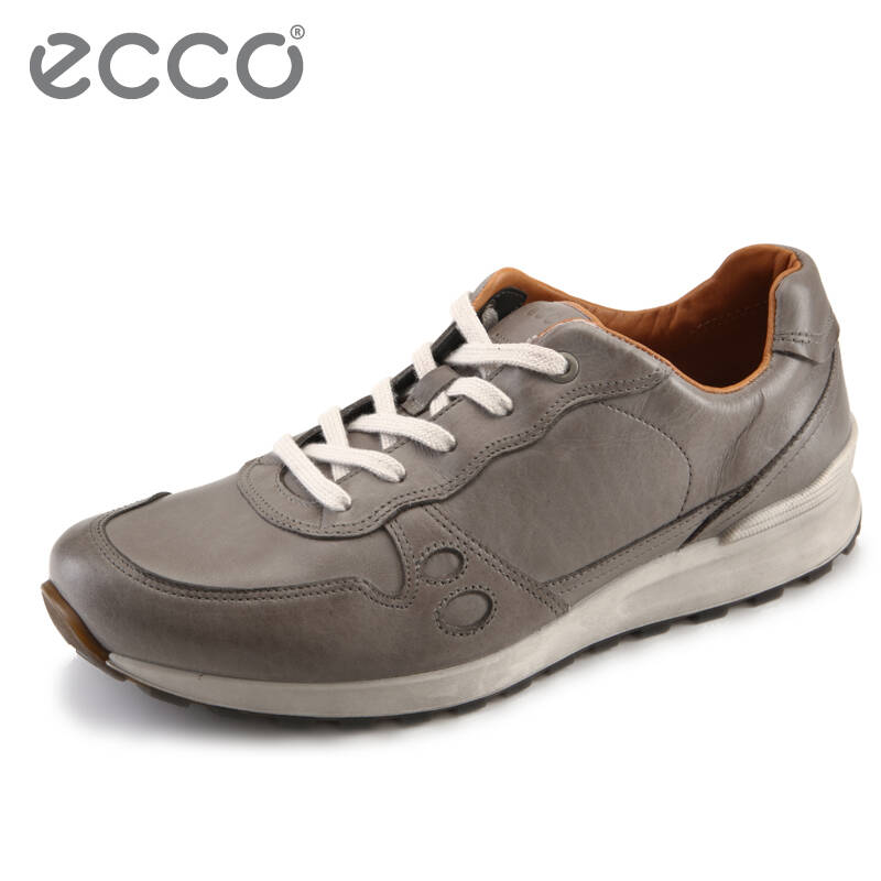 ecco爱步ecco 2016年春夏新品 现代休闲牛皮鞋 cs14 558644 暖灰01375