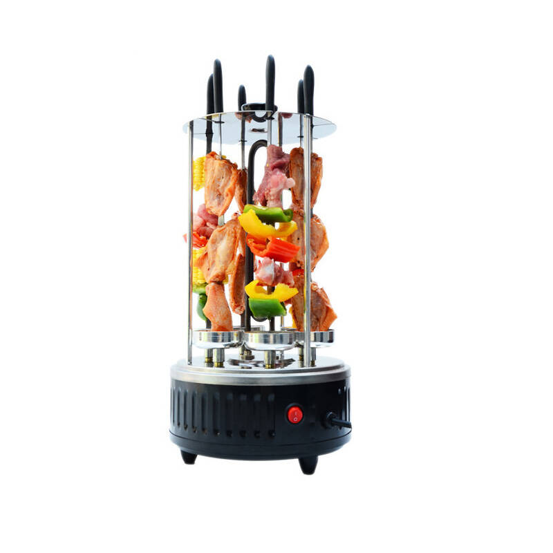 卡卡熊电烧烤炉 家用自动旋转电烤串机烤肠机6叉电动烤肉机烤串机烤肠