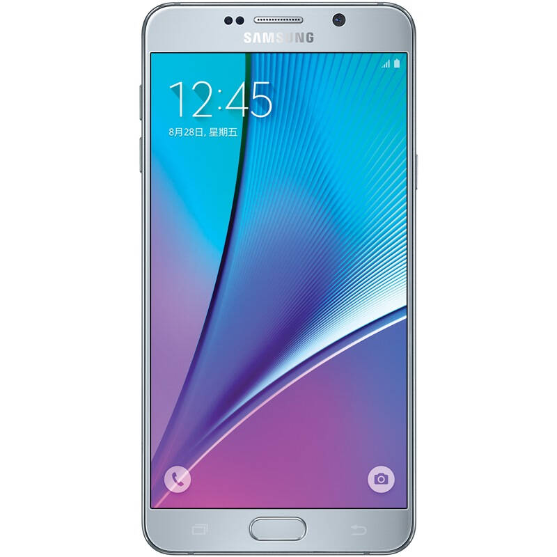 三星galaxy note5(n9200)32g版 钛泽银 全网通4g手机