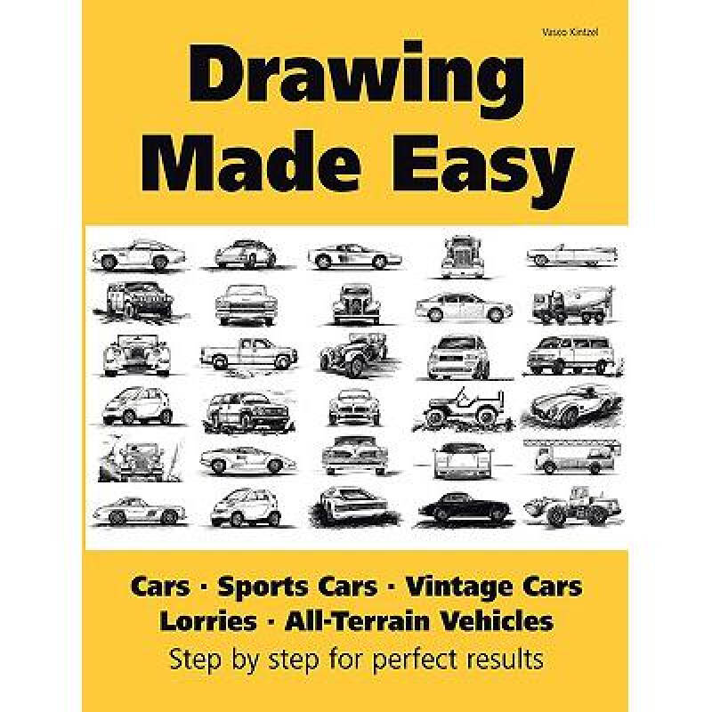 drawing made easy: cars, lorries, sports.