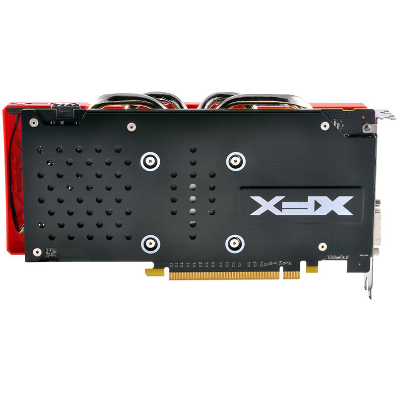 讯景(xfx)r9 380 4g 深红进化 dual bios 990/5700mhz