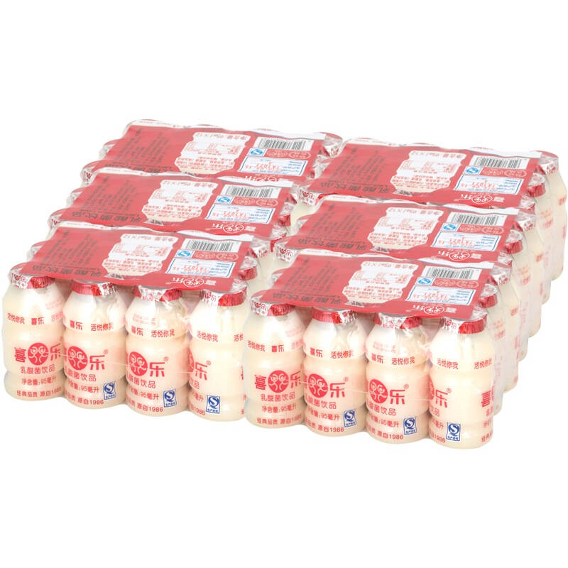 喜乐 乳酸菌饮品1箱 95ml*72瓶