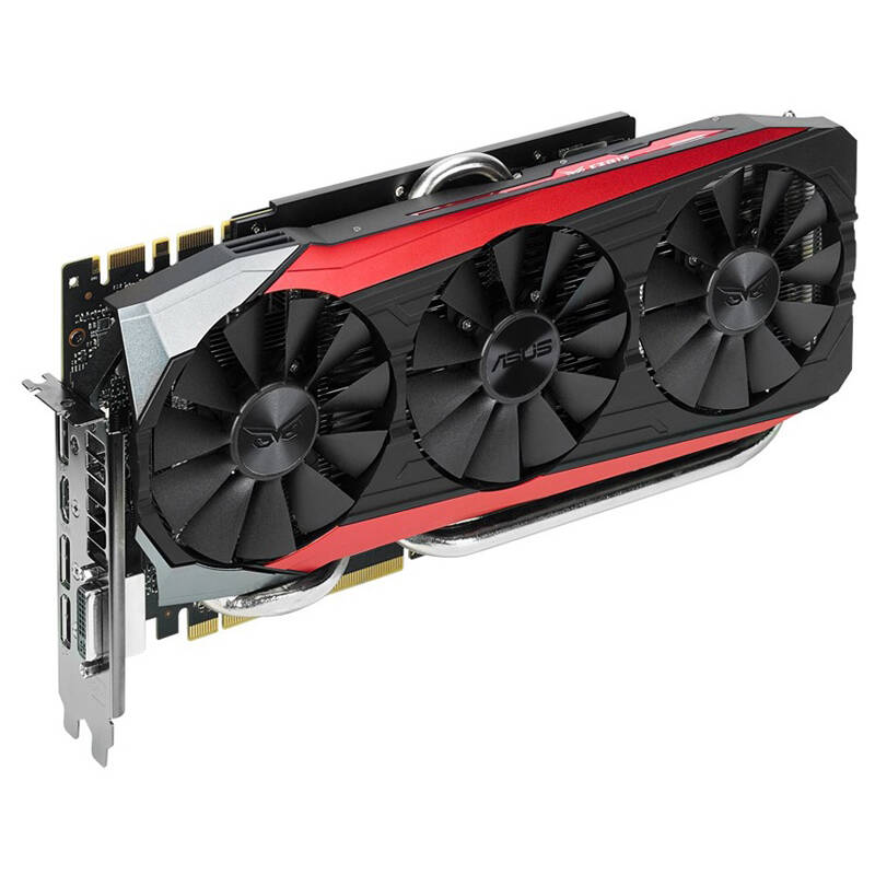 华硕(asus)strix-gtx980ti-dc3-6gd5 猛禽战枭独立游戏显卡