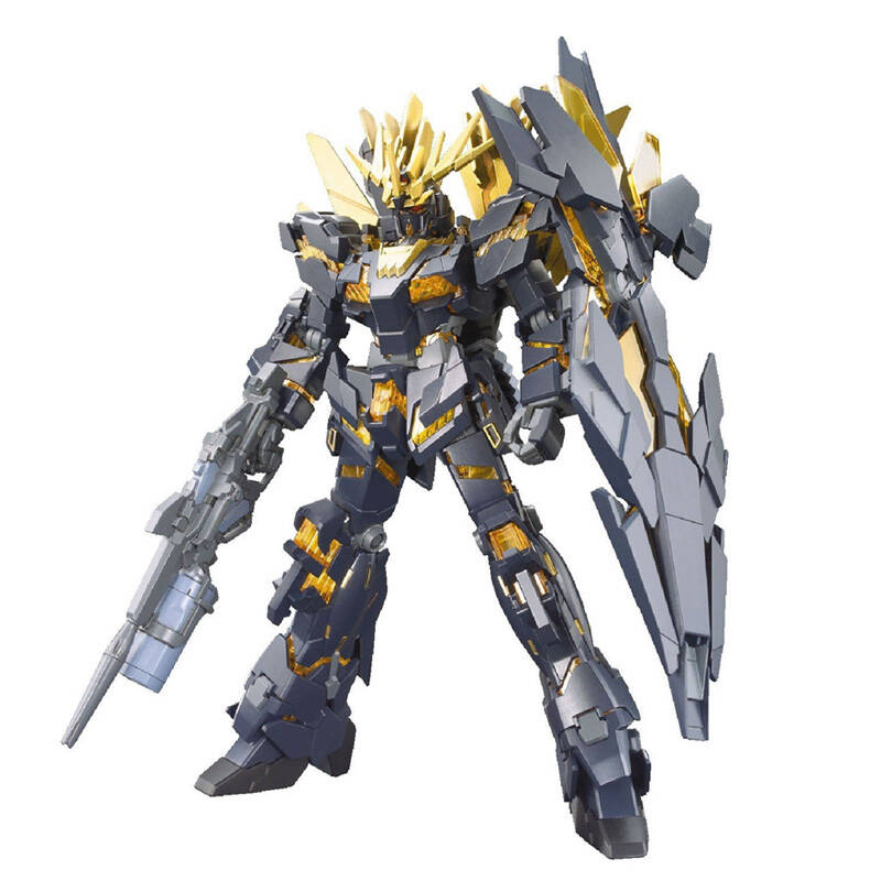 万代bandai高达拼装模型 gundam uc w敢达动漫周边拼插玩具 hg独角兽2