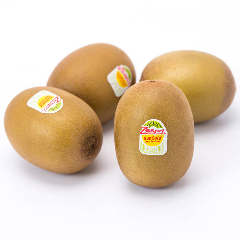 佳沛zespri 新西兰进口金奇异果猕猴桃 8粒装 36#果 自营水果