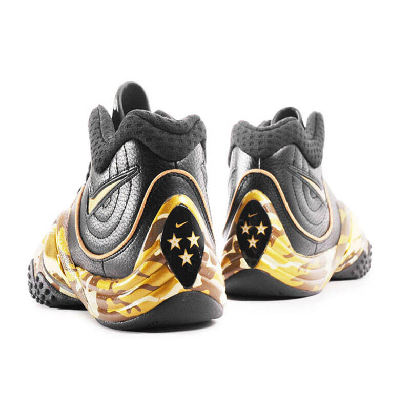 nike耐克zoom uptempo v kidd 迷彩基德大眼睛复刻篮球鞋366570