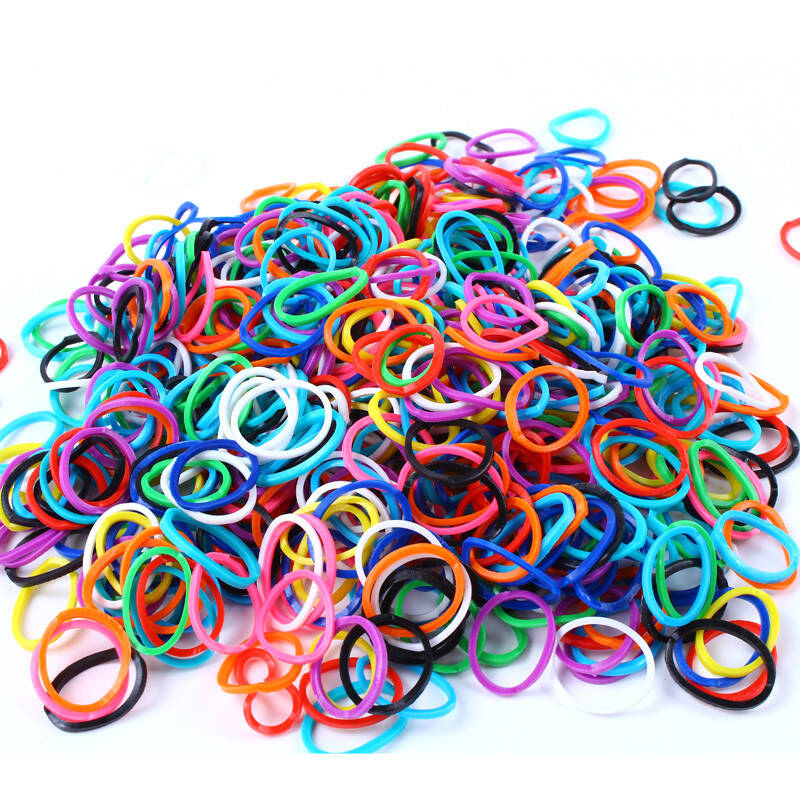 彩虹织机 橡皮筋玩具彩色织布机经典套装 彩色橡皮筋手绳diy玩具 生日