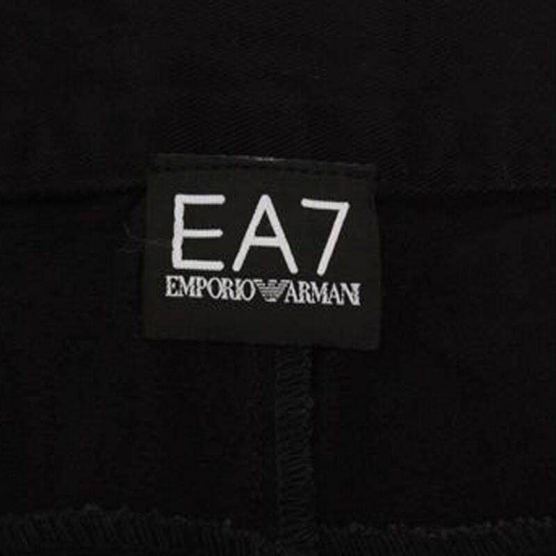 阿玛尼男式短裤 emporio armani/ea7 男士简约休闲运动裤 80671 黑色