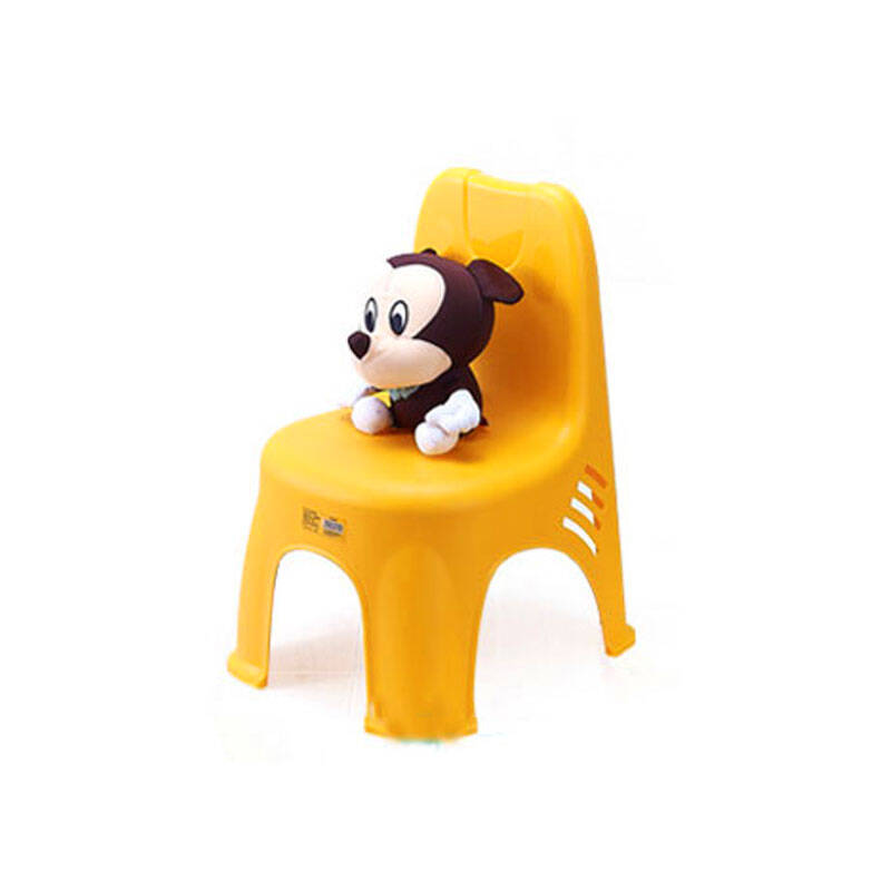 茶花(chahua)卡通童椅儿童椅子塑料凳子塑料小板凳 08531k 橙