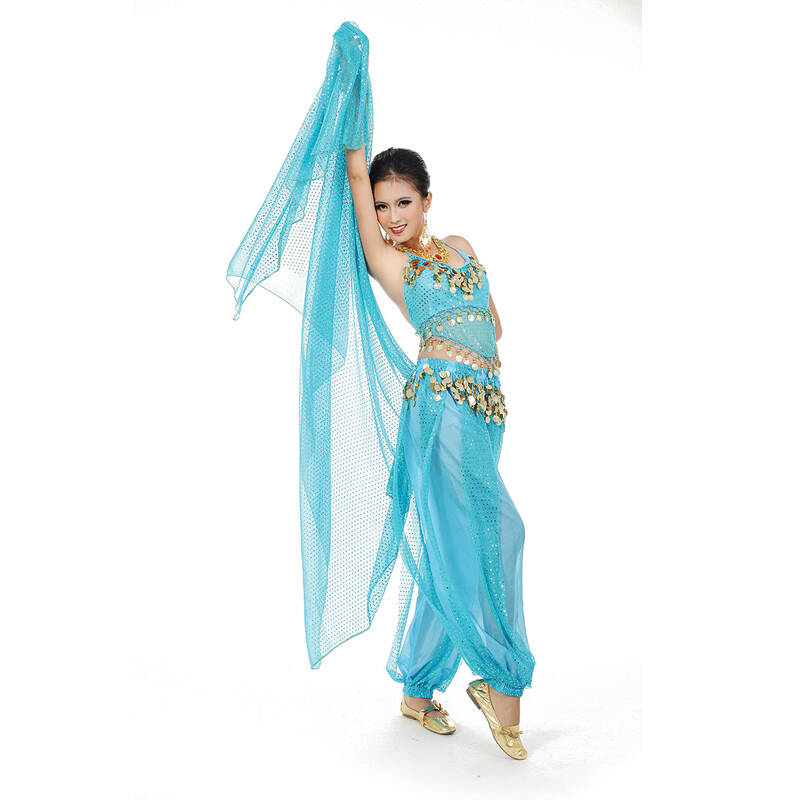 兰博伊人2015新款肚皮舞套装印度舞演出服套装肚皮舞服装练习服舞蹈