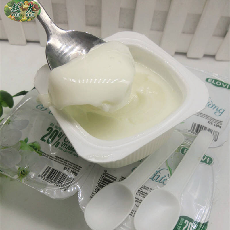 (越友家)越南进口酸奶 Elovi原味酸奶 茉莉花酸