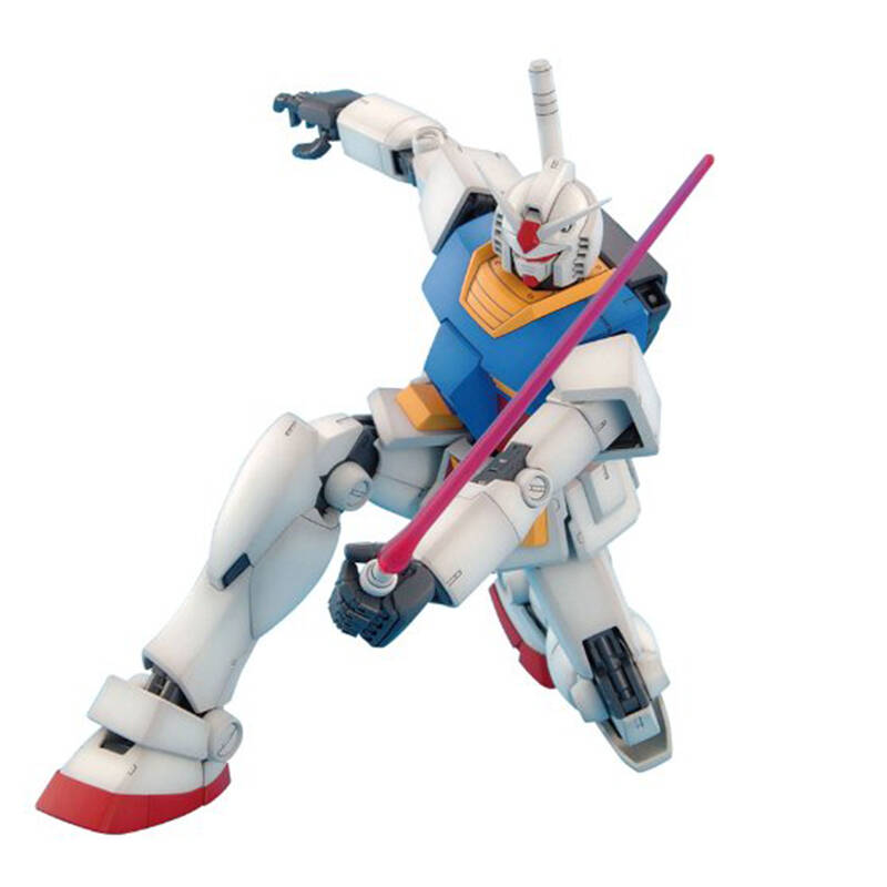 0079 逆袭的夏亚 gundam敢达动漫周边拼插玩具 mg元祖2