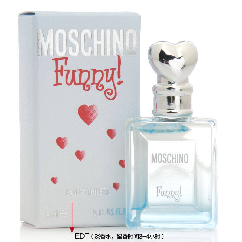 moschino梦仙奴爱情趣/欢乐派对女士香水雾仙浓25 50 100ml 4ml