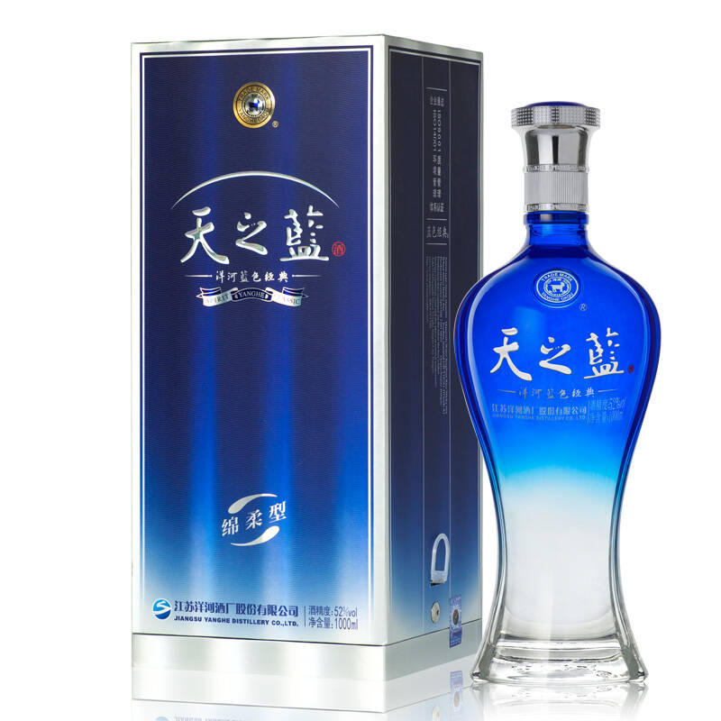 洋河 天之蓝 52° 1000ml