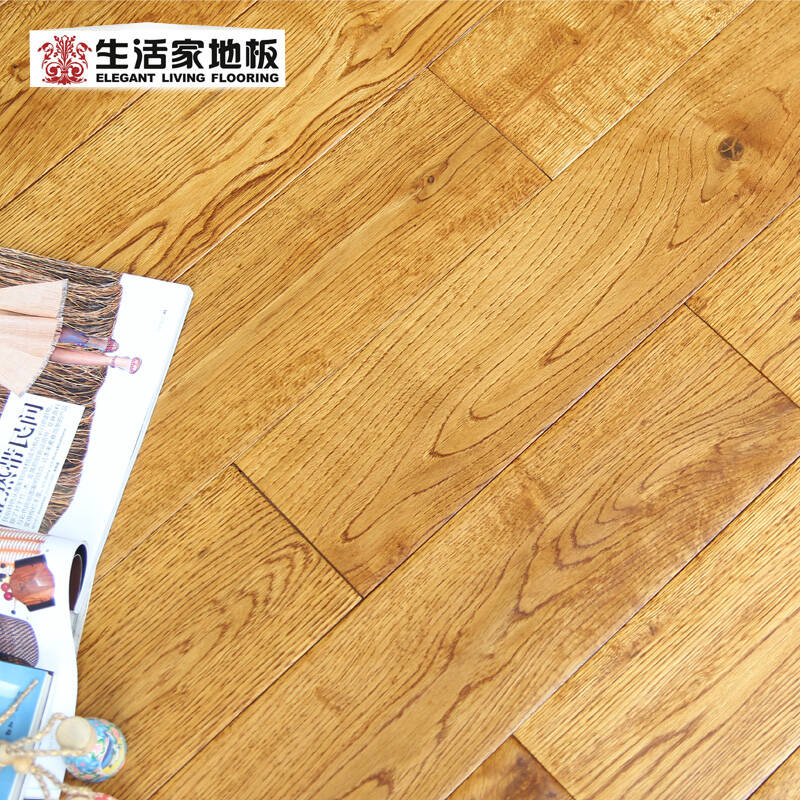 生活家巴洛克地板 18mm实木地板 橡木地板 雅典古城