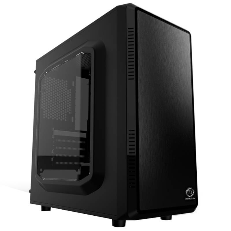 tt(thermaltake 启航者s3 黑色 小板机箱(支持24cm水冷排/背部理线