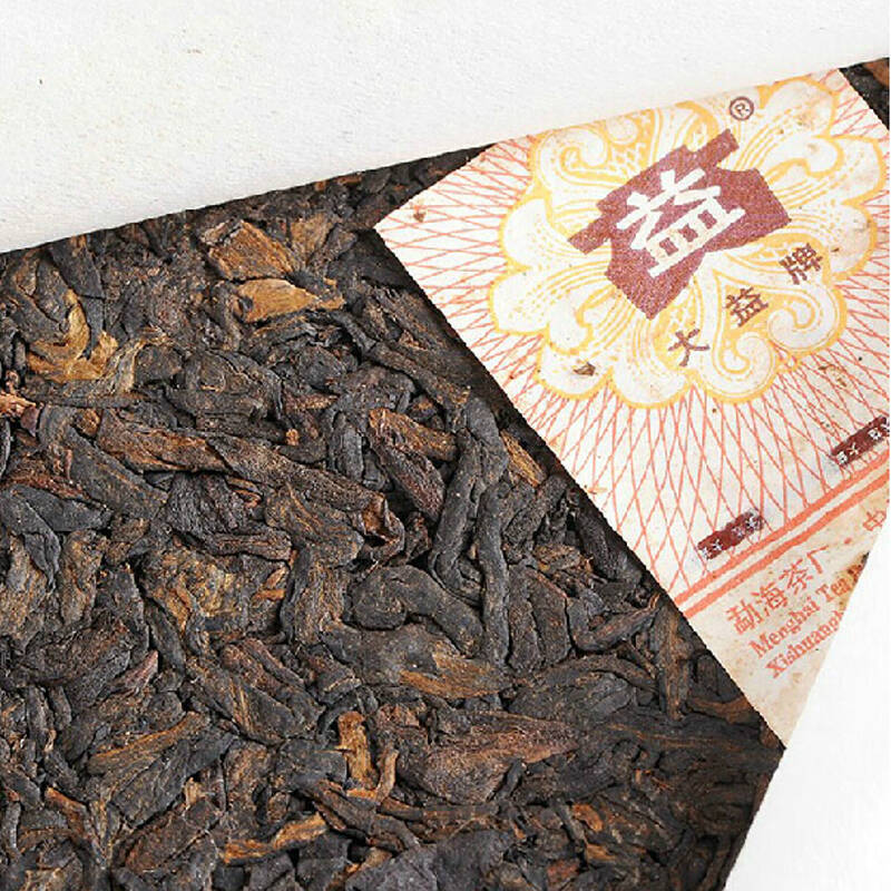 y-03大益 07年701批大益7562茶砖 普洱茶熟茶 250g/片 勐海茶厂老茶
