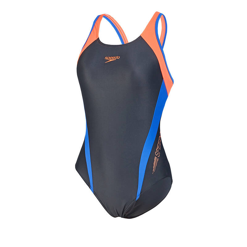 speedo专业泳衣女 遮肚显瘦 女士连体游泳衣 女式泳衣