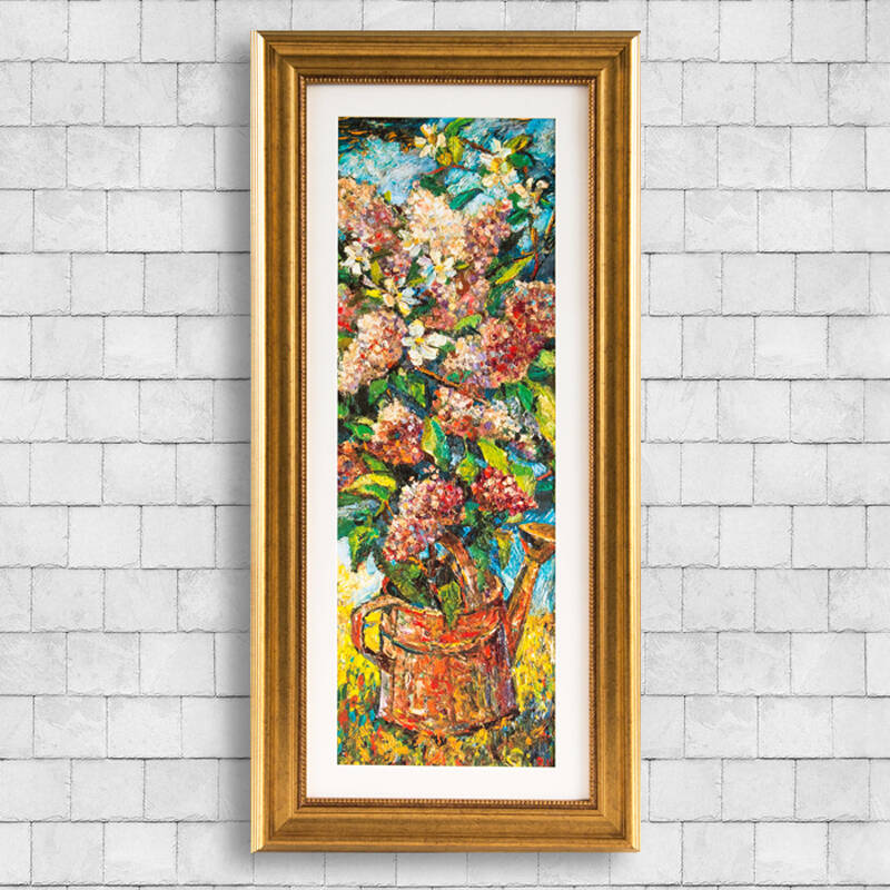 欧式装饰画餐厅花卉画客厅墙面装饰