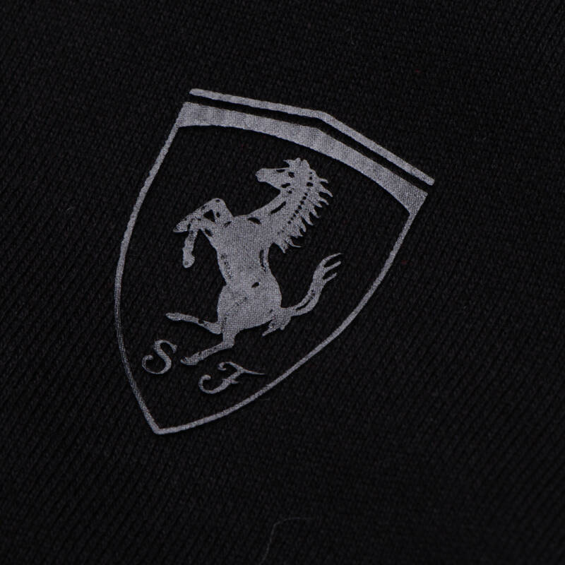 彪马/puma ferrari法拉利 女子 针织卫衣 570715 黑色01 s