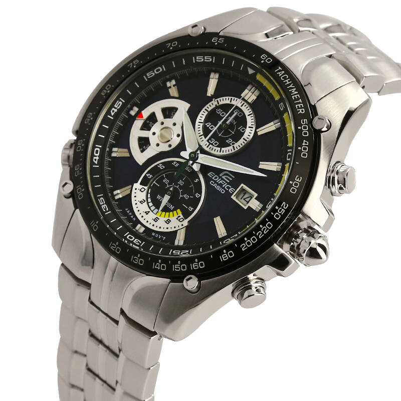 卡西欧(casio)手表ef系列防水男表运动钢带石英男士手表 ef-543d-2a