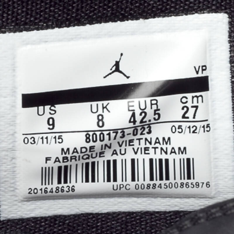 nike耐克男 jordan运动场上款篮球鞋654262 315371 800173-023 43/275