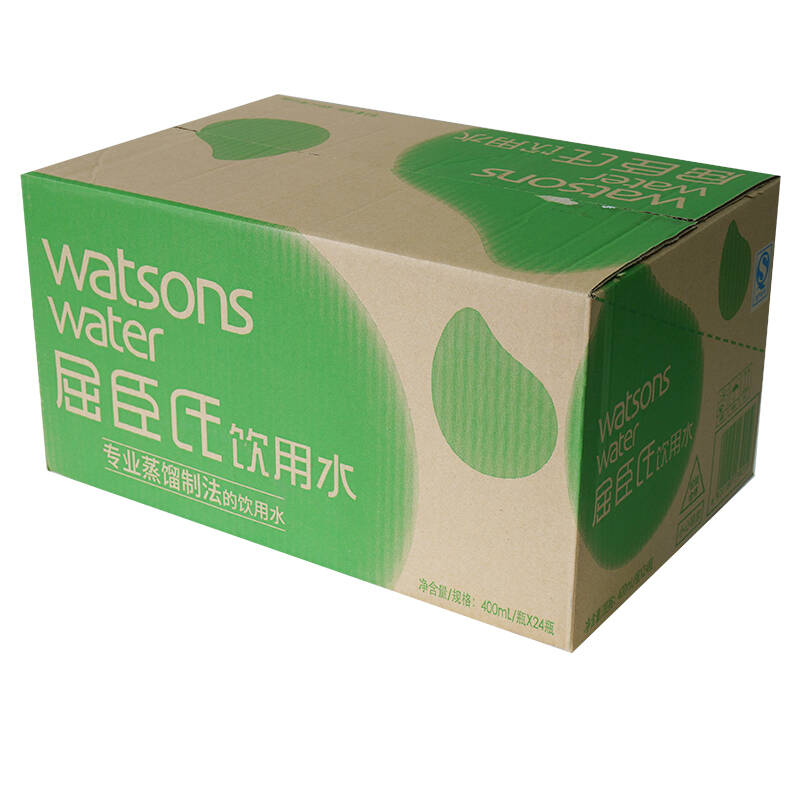 屈臣氏(watsons) 蒸馏水400ml *24瓶 整箱