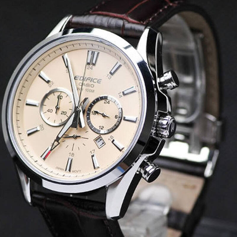 卡西欧(casio)手表 edifice系列商务休闲男士手表efb