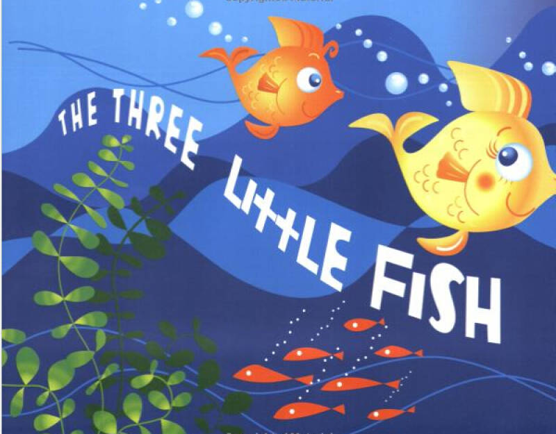 the three little fish and the big bad shark大恶鲨和三条小鱼