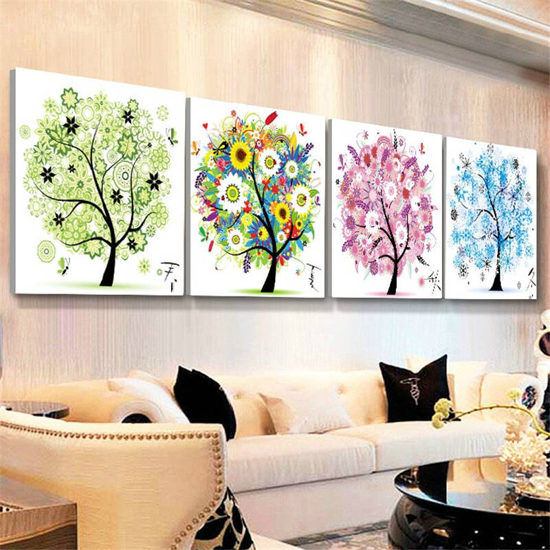 包邮 蒙娜丽莎十字绣5d钻石画砖石画十字绣新款客厅四