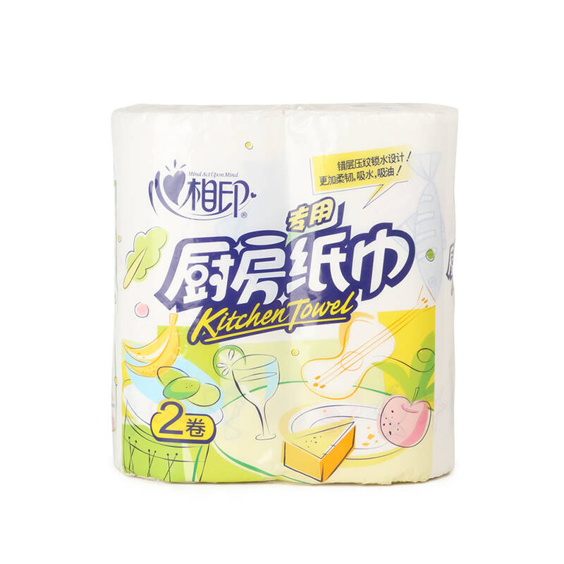 【年货推荐】心相印纸巾餐厅家庭厨房专用纸吸
