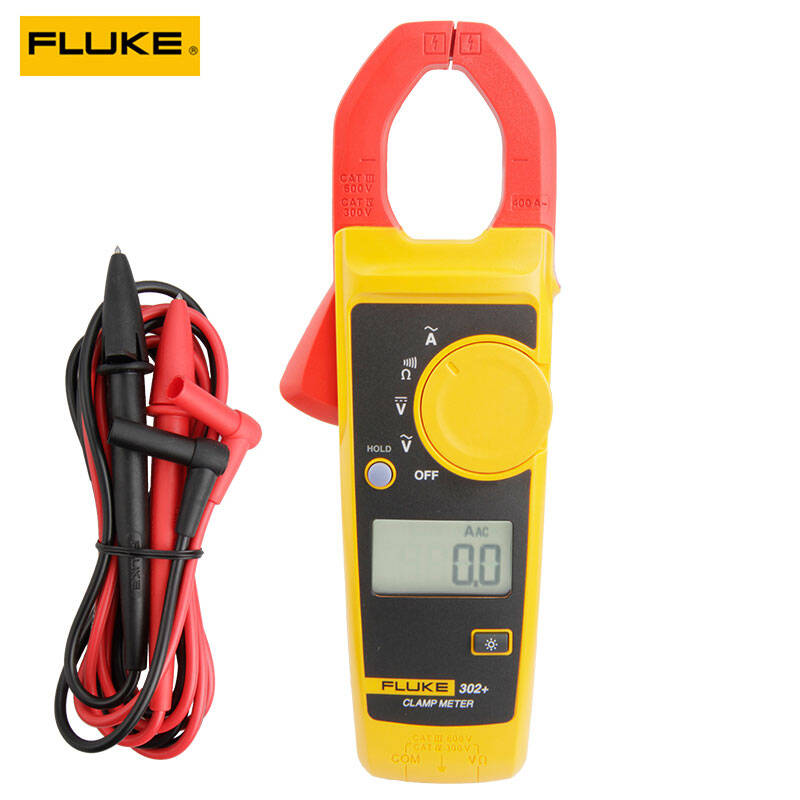 福禄克flukef302交流钳形表钳形万用高精度数字交流电流钳表