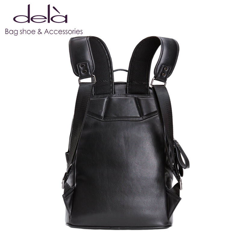 dela/缇雅2015秋冬新品女款潮流时尚双肩包女包韩版学生书热销包包