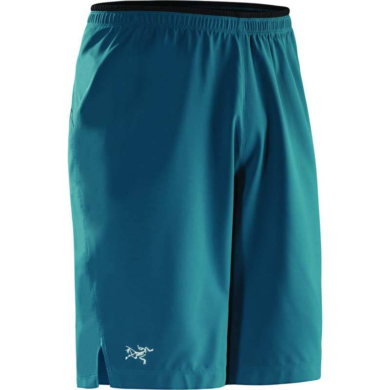 shortlong,longshort 始祖鸟(arcteryx)男士轻量速干运动短裤 incendo long short 蓝色