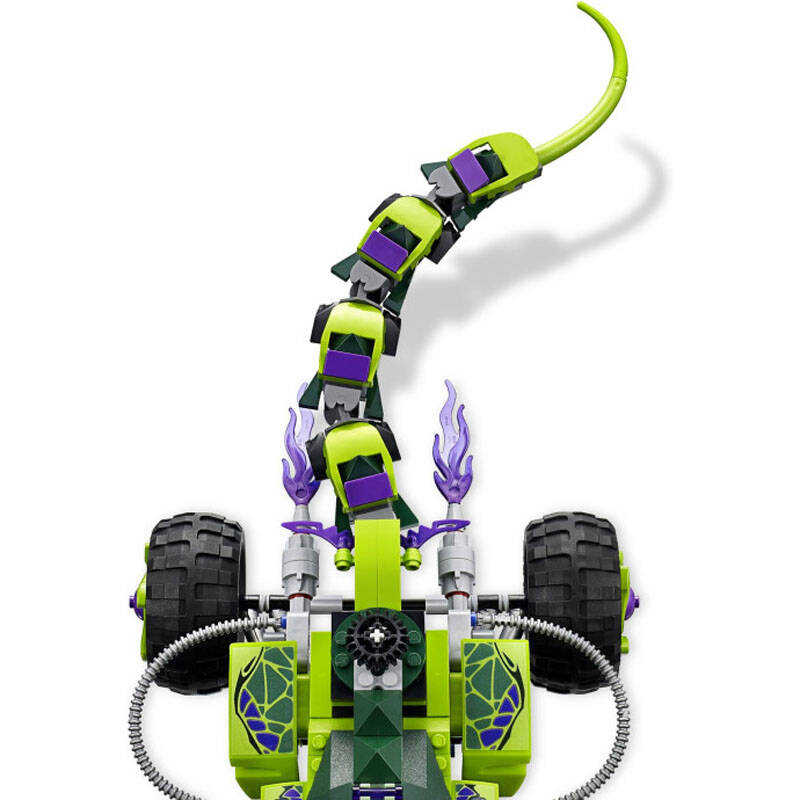 乐高lego 9445 忍者 毒牙巨蟒卡车伏击战new 2012