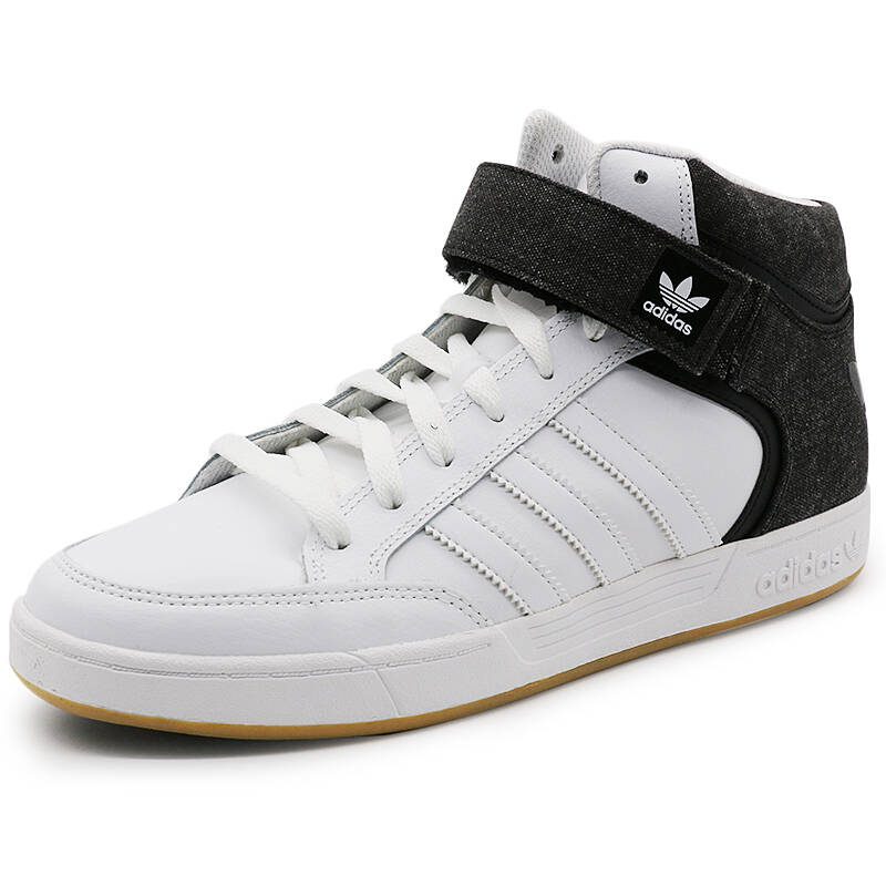 阿迪达斯adidas三叶草男高帮休闲板鞋d68666 c75655 f37494 魔术贴f图片