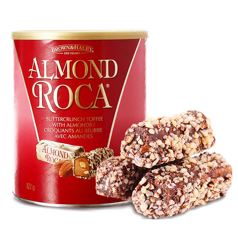 美国进口 almond roca乐家糖822g 扁桃仁糖果 零食喜糖 糖果巧克力