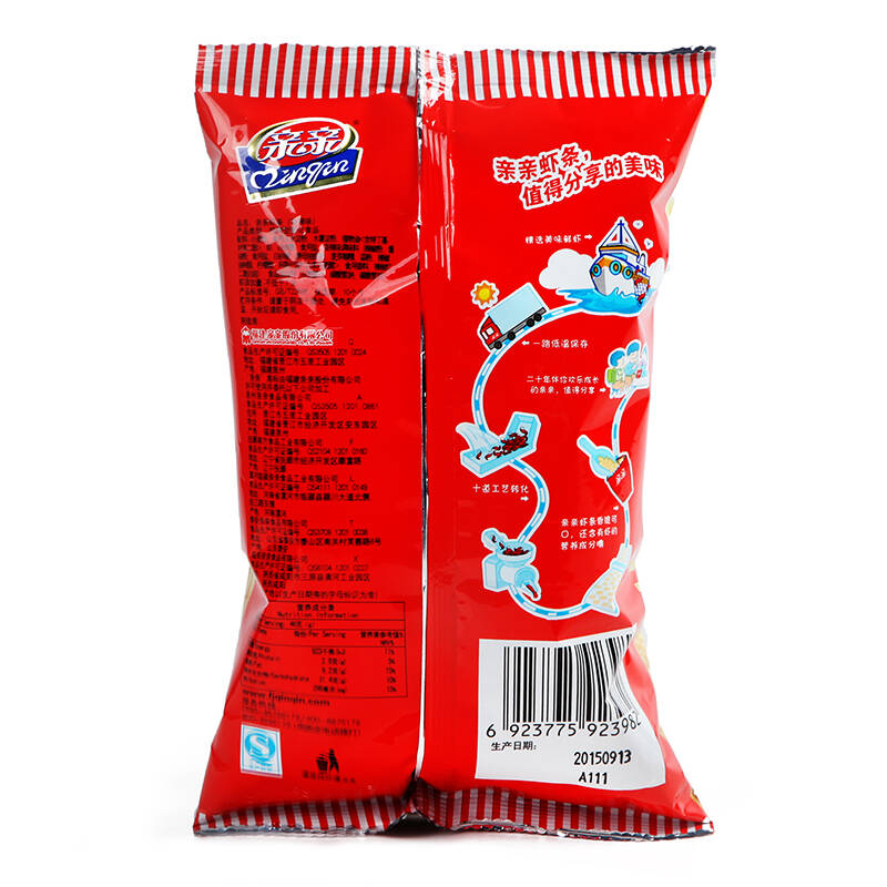 亲亲虾条(香辣味)46g【图片 价格 品牌 报价】-京东