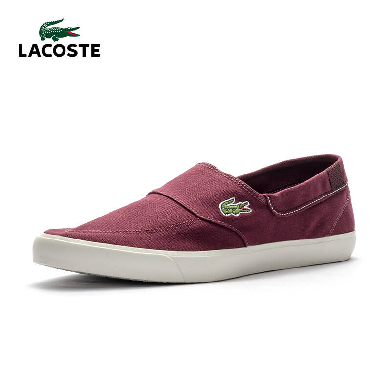 lacoste/法国鳄鱼 男鞋低帮休闲帆布鞋havasu vulc cr