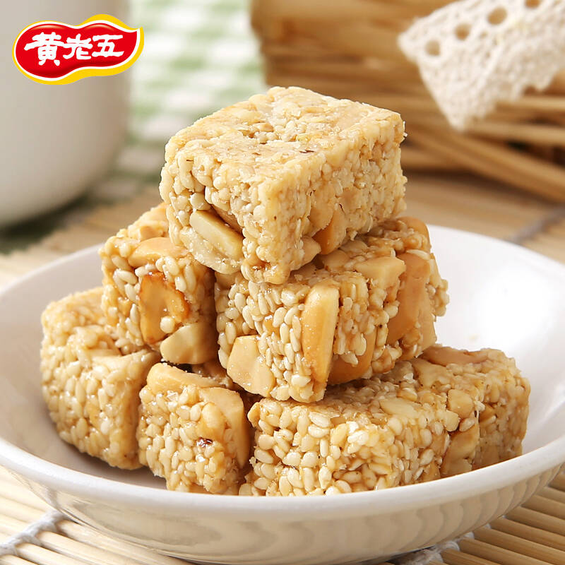 黄老五 188克原味芝麻酥 - 京东