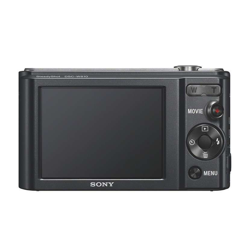 索尼(sony dsc-w810 数码相机 2000万像素照相机 卡片相机 黑色 标配